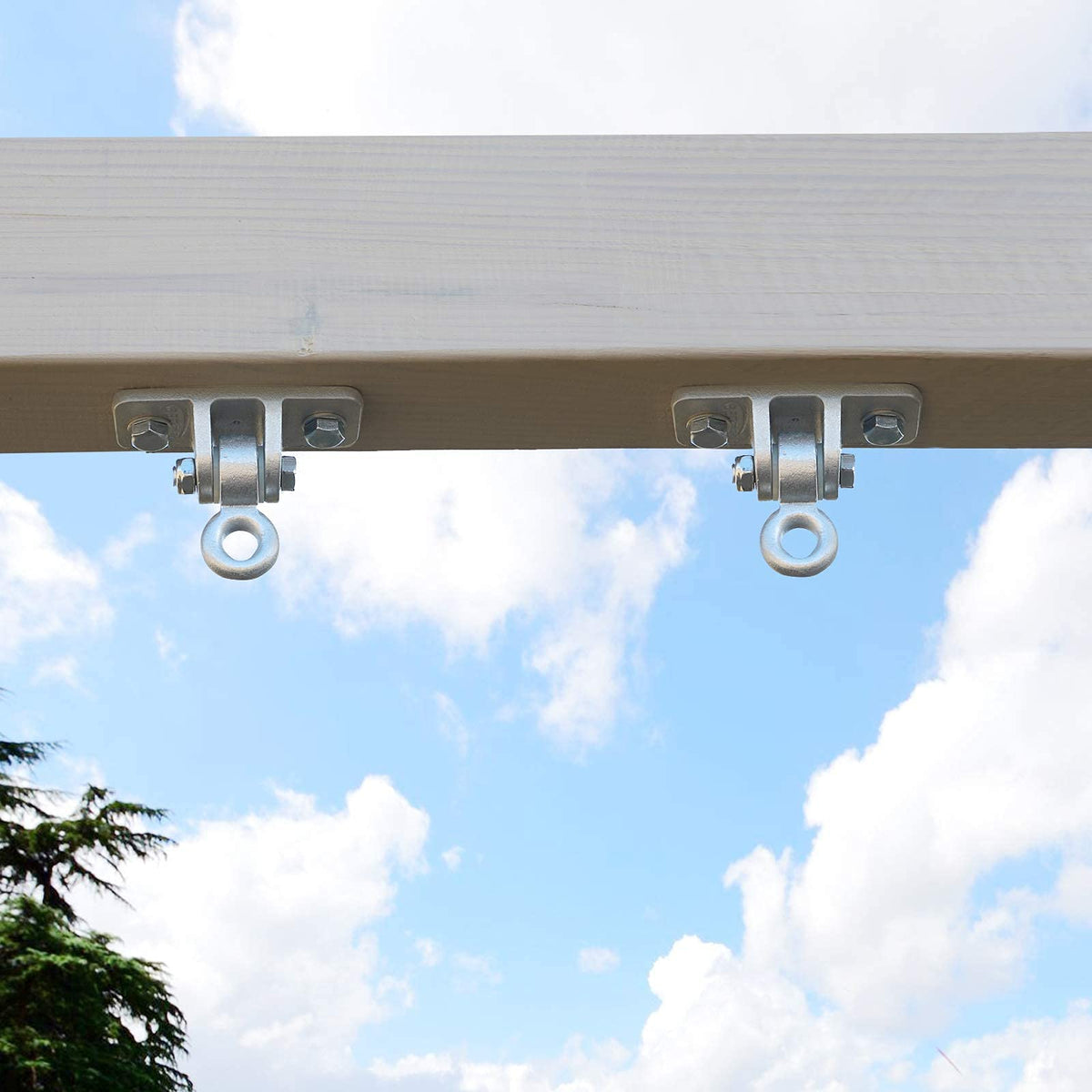 BETOOLL swing hangers 2400-lbs capacity and sturdy mounting points.