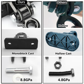 BETOOLL hangers mounted on beam illustrate secure installation and support.