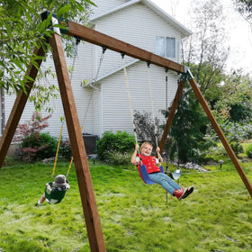 BETOOLL versatile hardware supports swings, trapeze, and gym rings.