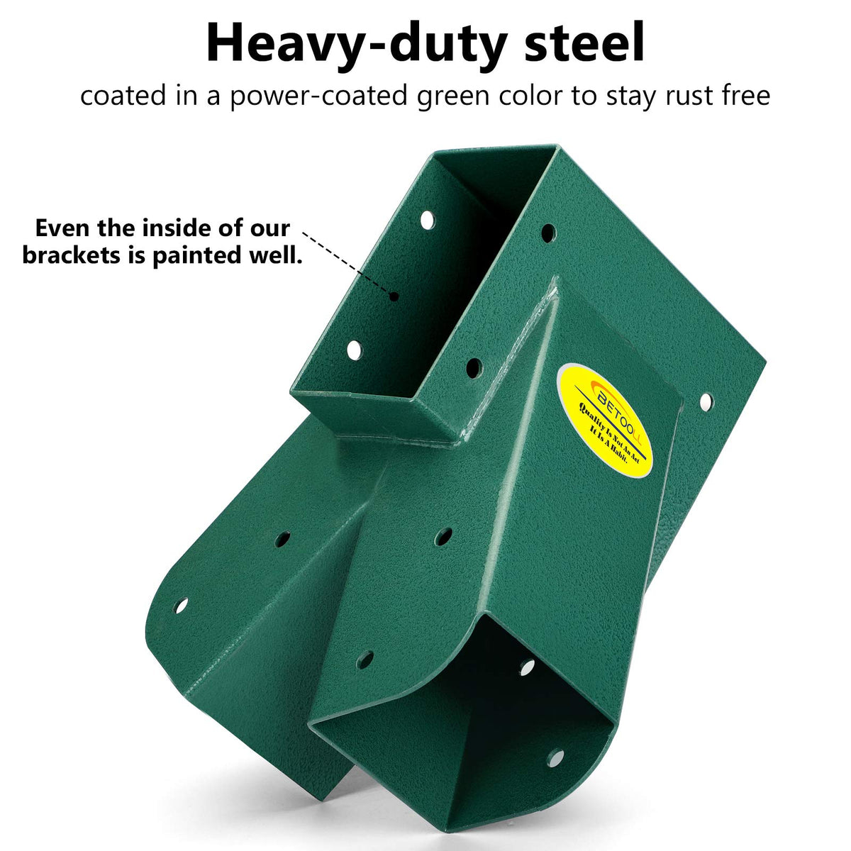 BETOOLL steel construction durability supports safer outdoor setups.