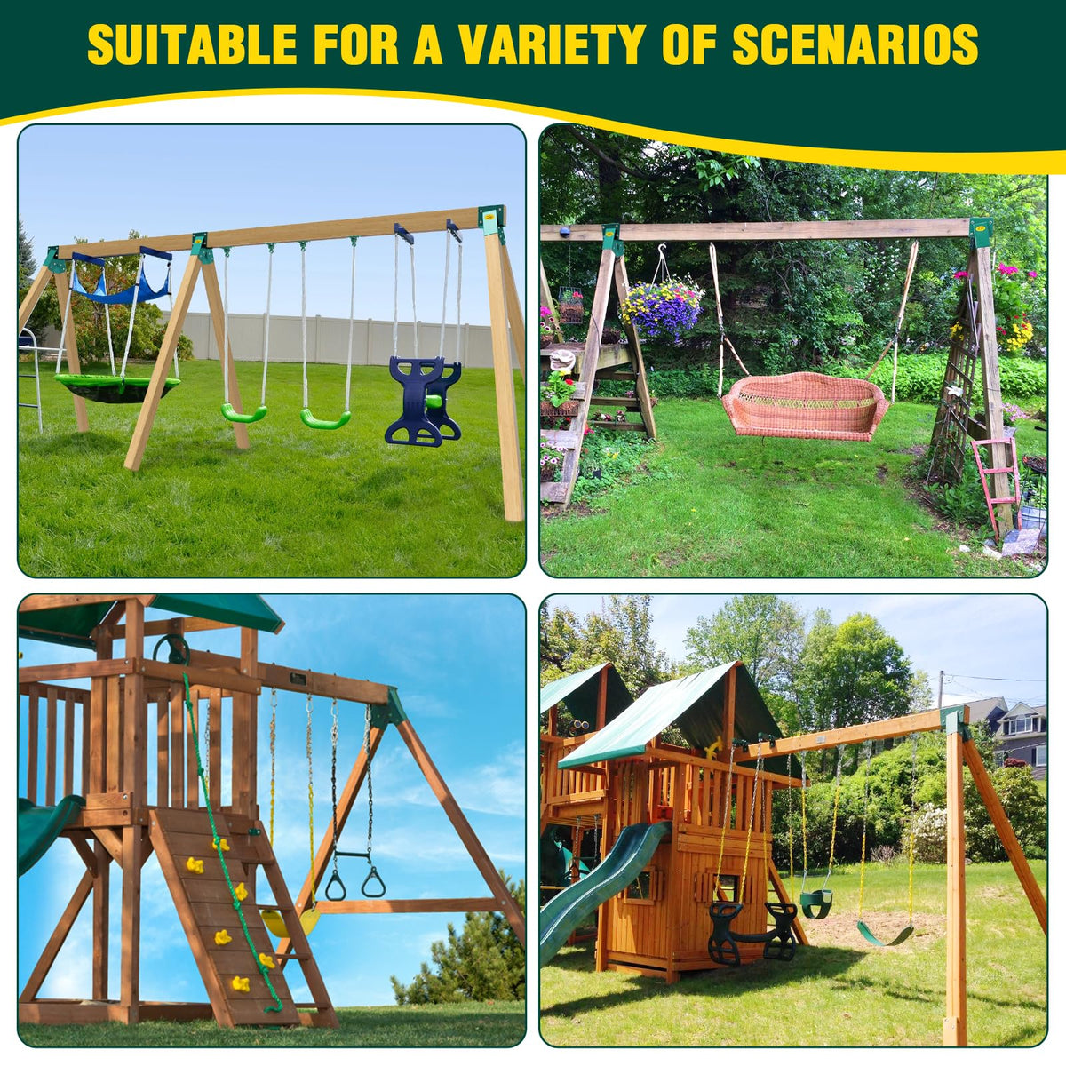 BETOOLL backyard setup for porch, yard, or garden playground.
