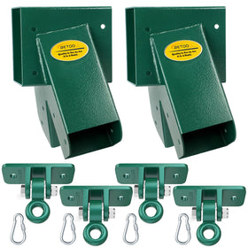 BETOOLL swing brackets green frame for sturdy outdoor setups