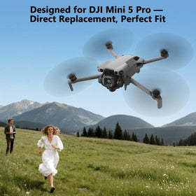 Betschkim propellers—lightweight, flexible material for durable performance in windy conditions.