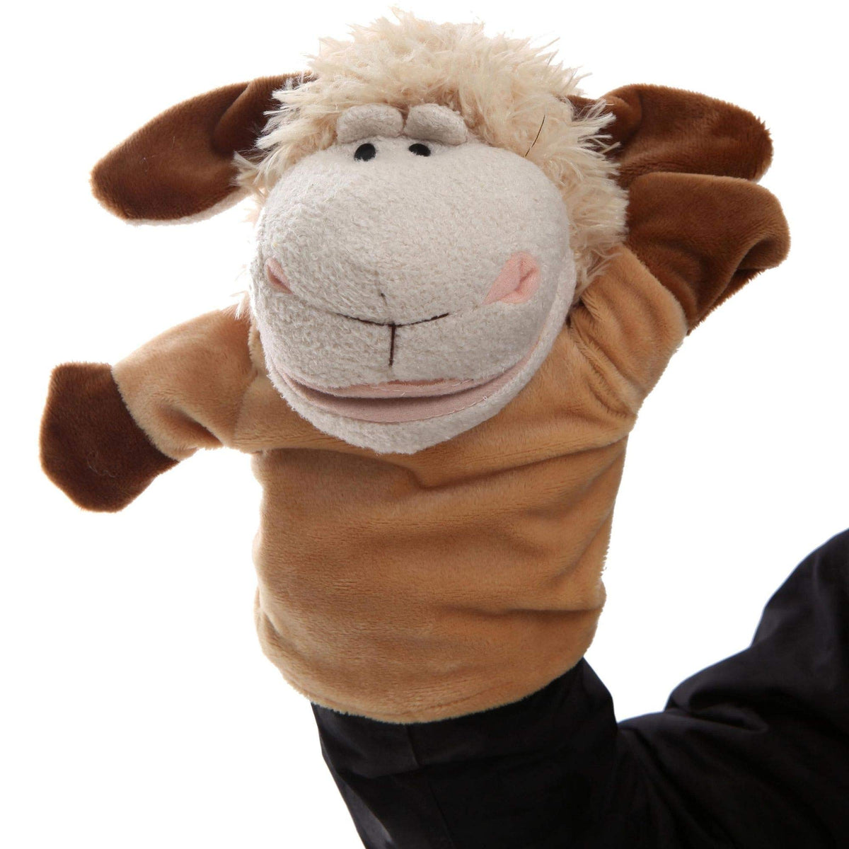 BETTERLINE Animal Puppets Closeup Plush Texture invites tactile exploration and cozy play.