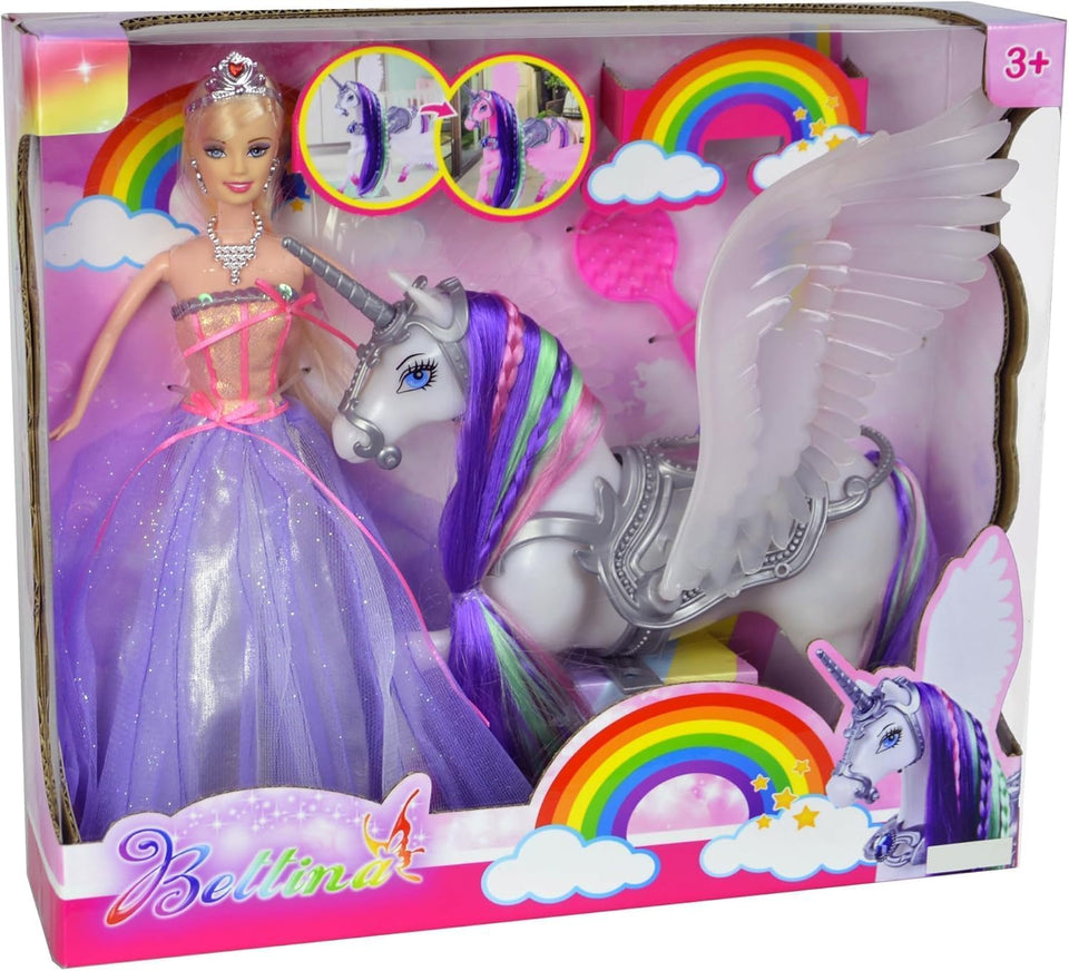BETTINA color change unicorn under sunlight for imaginative play
