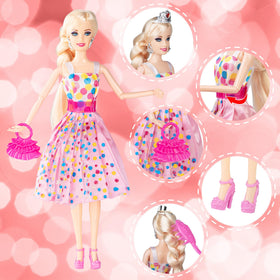 BETTINA Dreamy Unicorn includes an 11.5-inch princess doll for storytelling