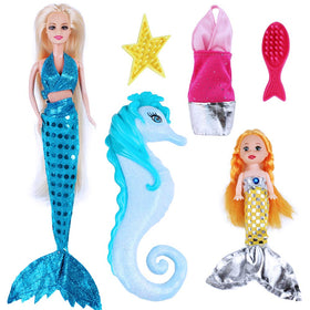 BETTINA fish brush to tidy accessories after play