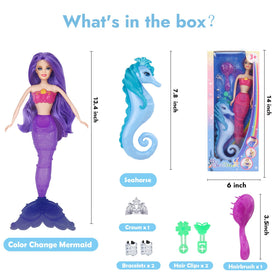 BETTINA Color Change Mermaid Set offers delightful gift options for mermaid lovers