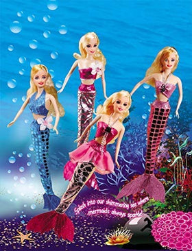 Bettina mermaid gift set makes a bright, ready-to-gift present.