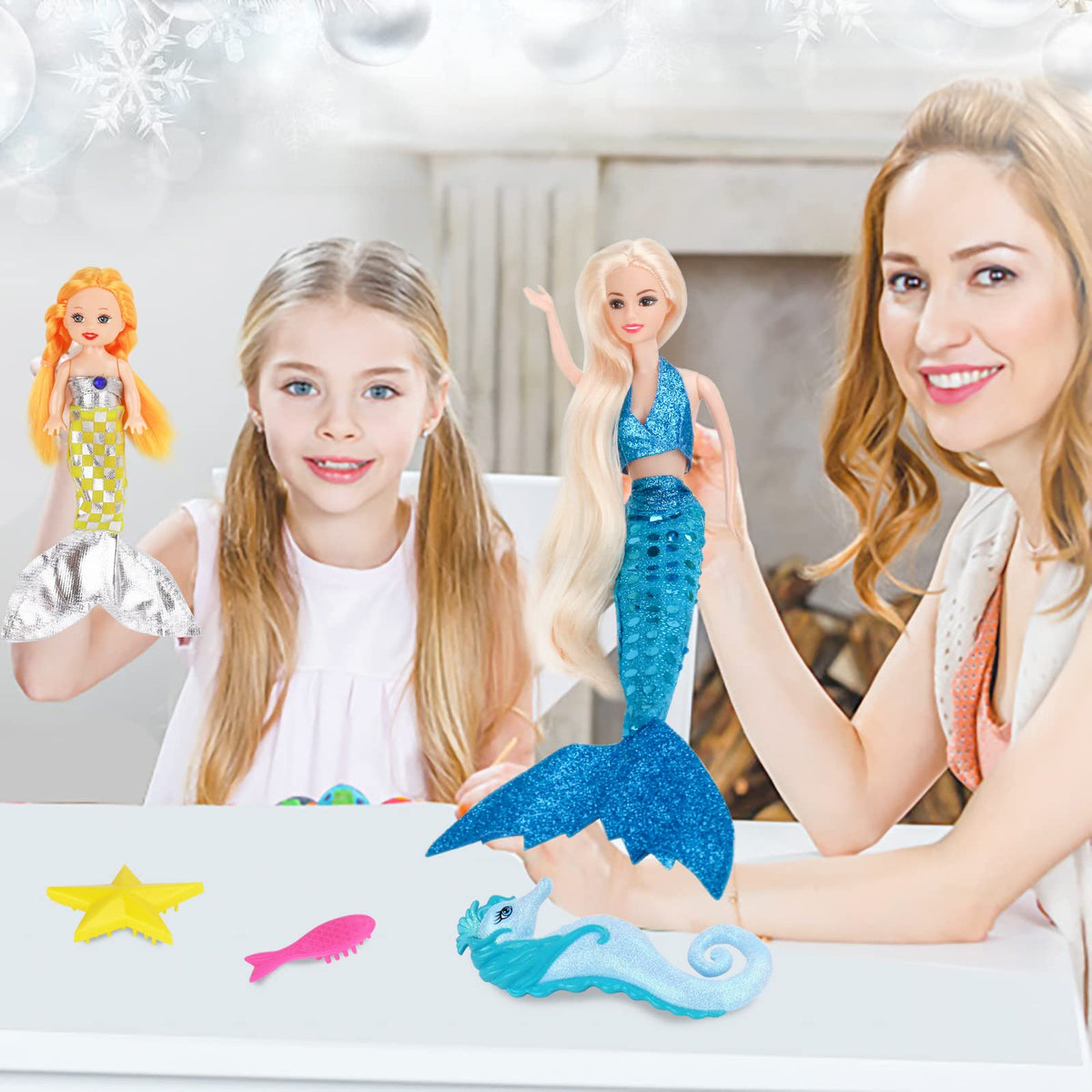 BETTINA starfish brush for gentle grooming and styling