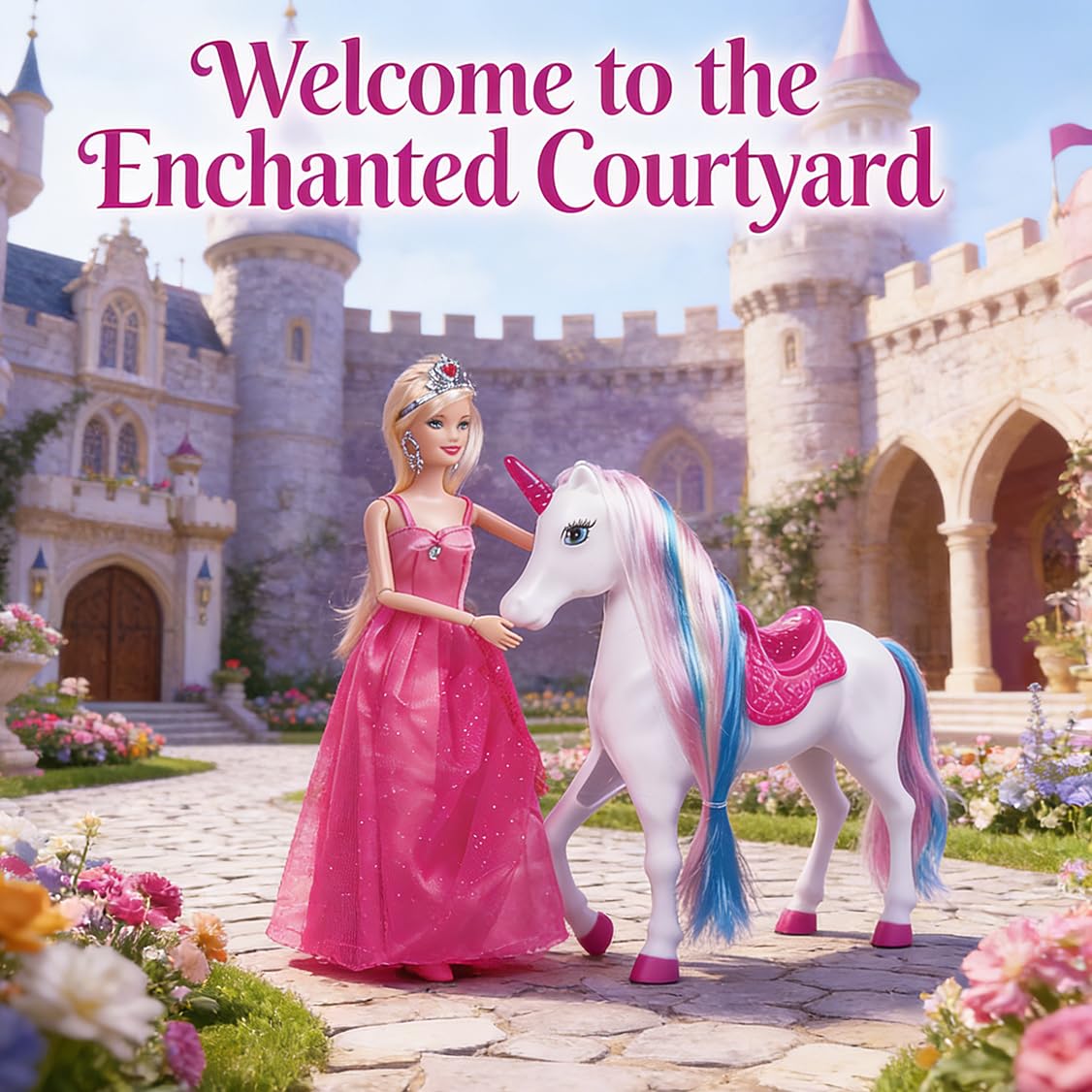 BETTINA unicorn princess doll featuring dress design for storytelling