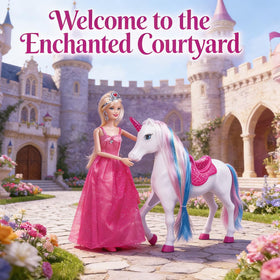 BETTINA unicorn princess doll featuring dress design for storytelling