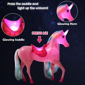 BETTINA Unicorn Princess doll hair styling with included brush