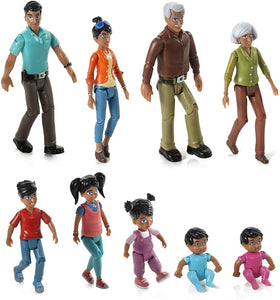 Beverly Hills Sweet Li'l Family grandma figure detailed for dollhouse scenes
