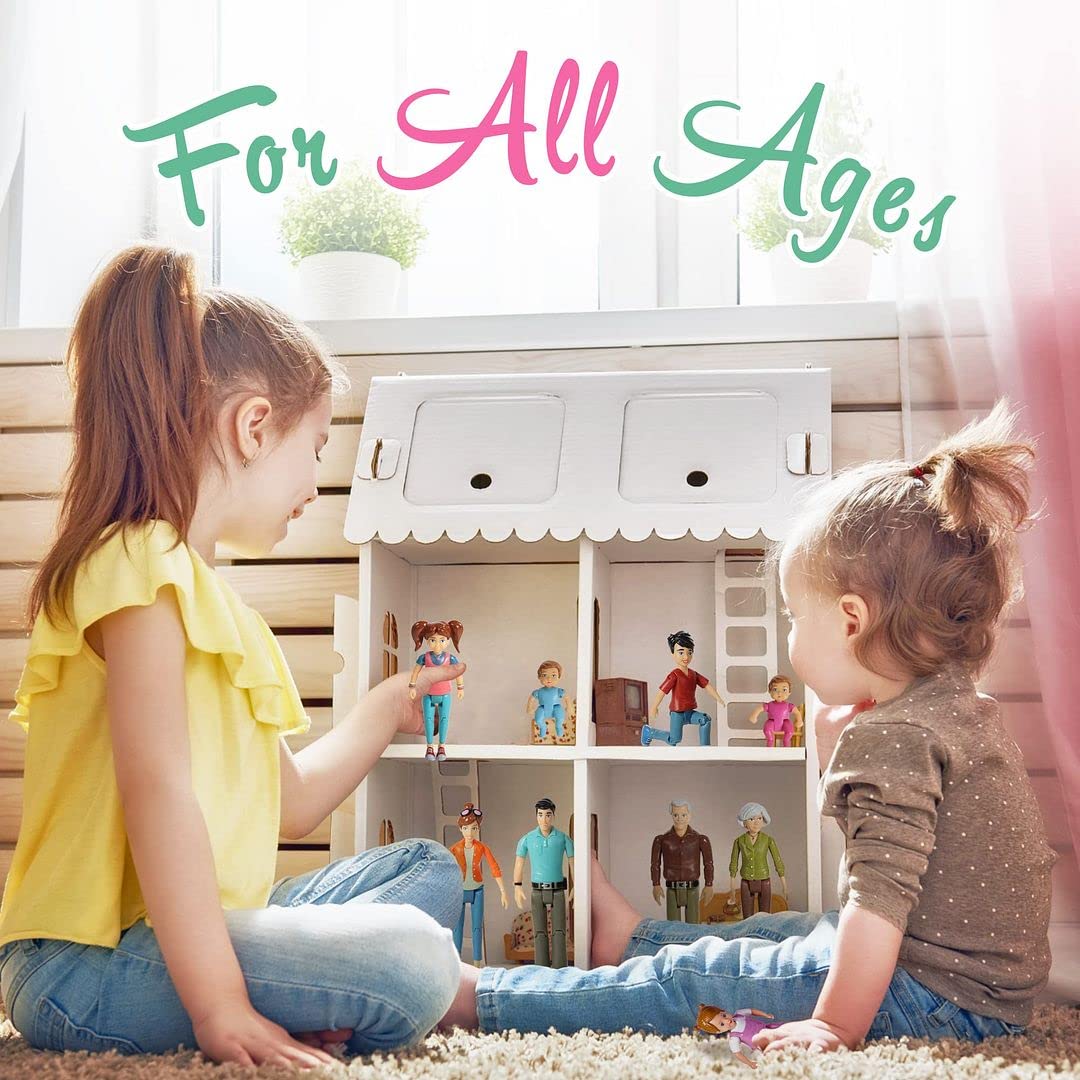 Beverly Hills Grandma figure inspires family storytelling during play.