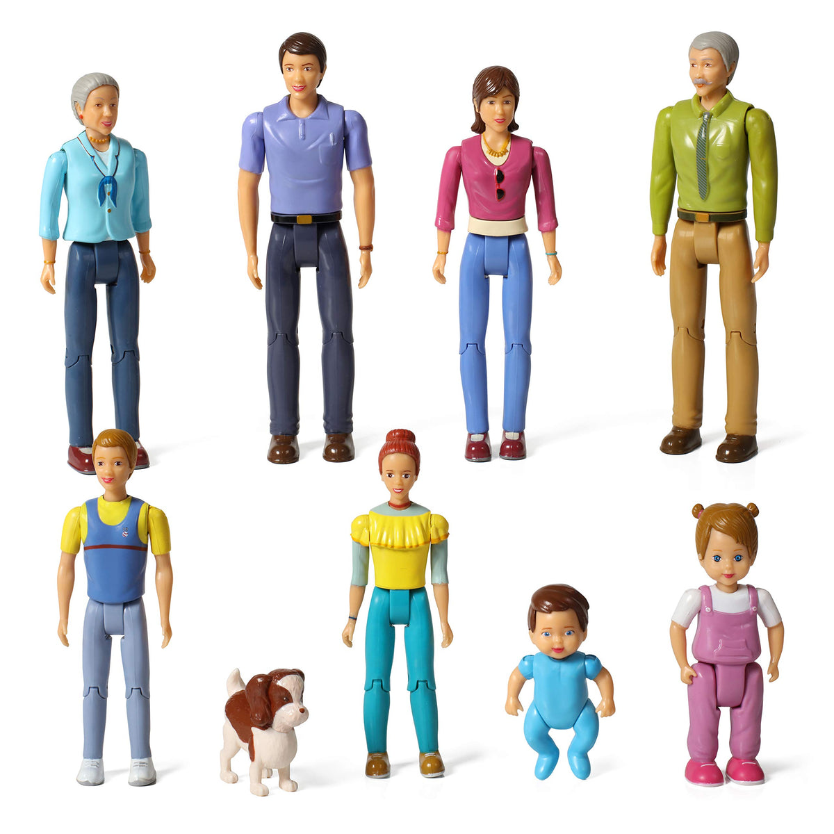 Beverly Hills Sweet Lil Family Grandma figurine for imaginative play and storytelling.