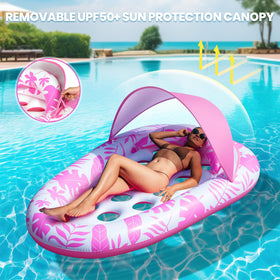 BEWEAI detachable canopy offers UPF50+ sun protection with airflow.