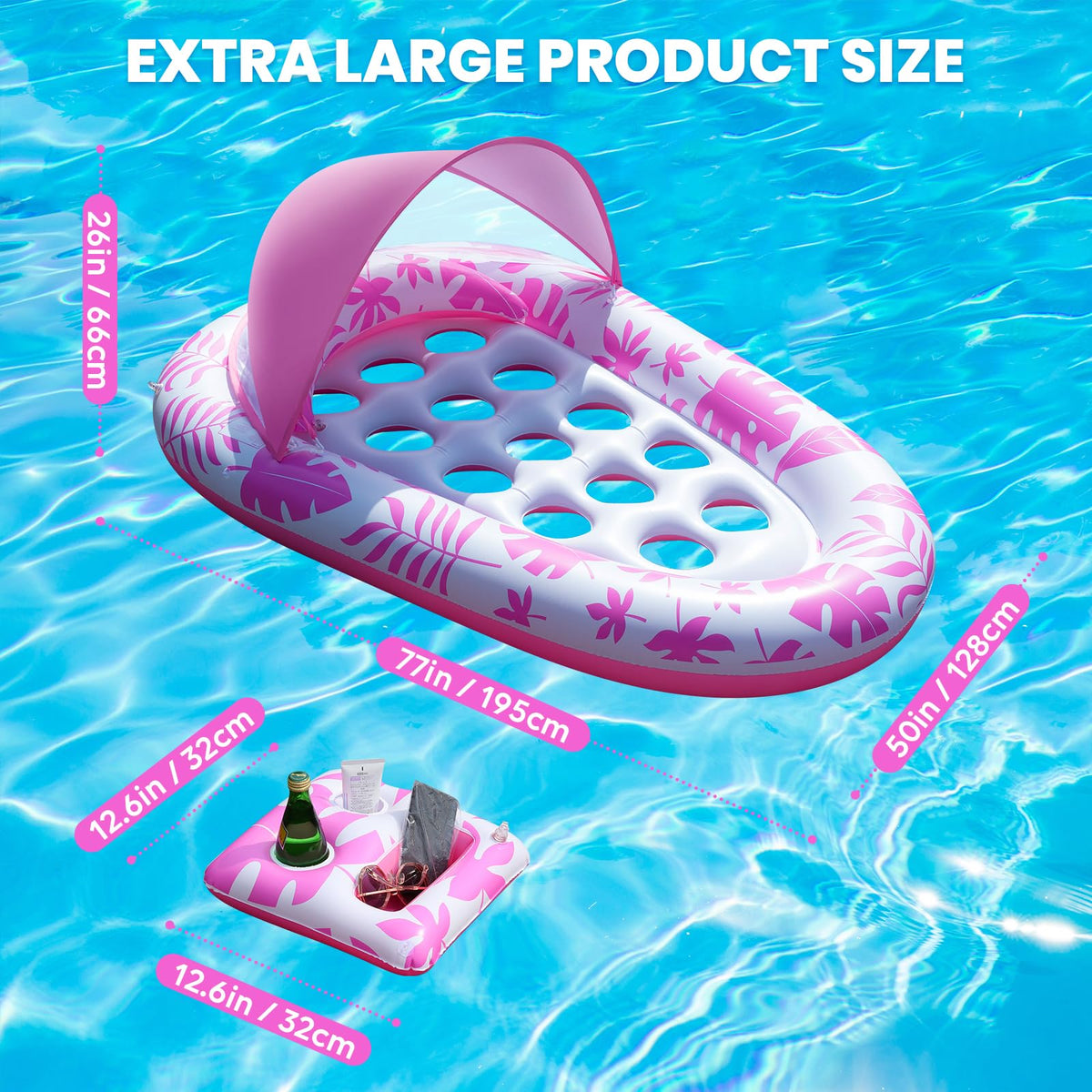 BEWEAI drainage holes cool the body to enhance comfort during long floats.
