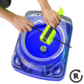 Beyblade X app-enabled competition for digital battles