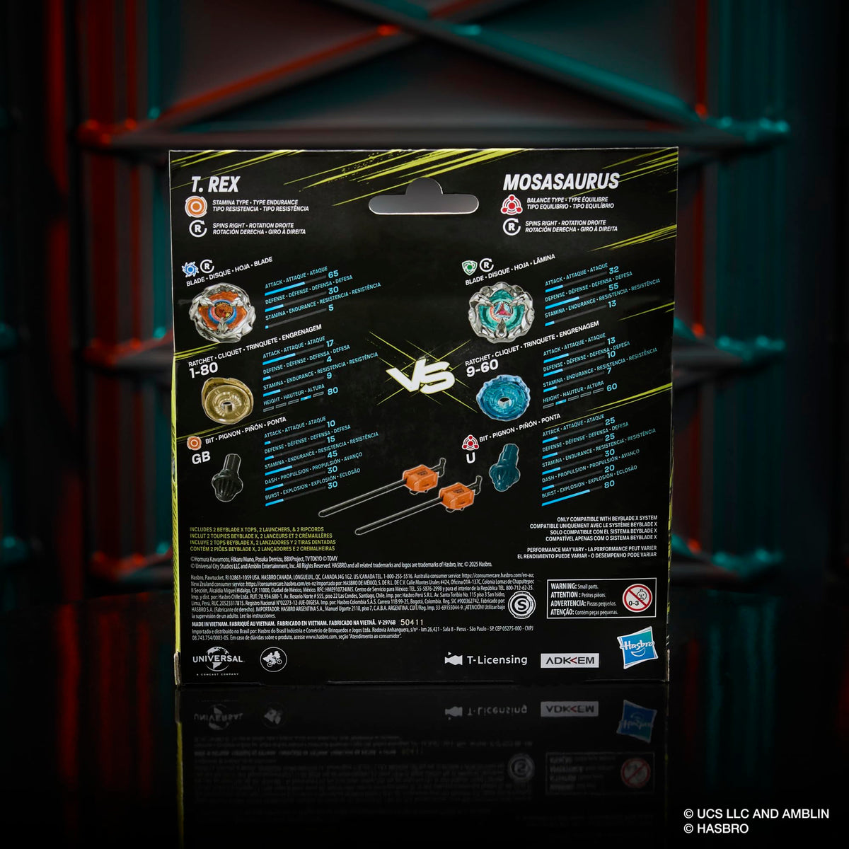 Beyblade X app-ready tops enable digital battles and global competition.