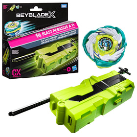 Beyblade X Blast Pegasus top in action for high-speed battles