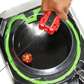 Takara Tomy-inspired die-cast metal parts on the Beyblade X set