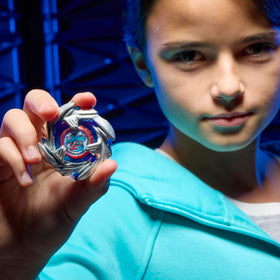 Beyblade X digital battle code unlocks app-enhanced play.