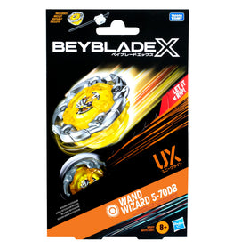 Beyblade X interchangeable blades enable customized battle strategies.
