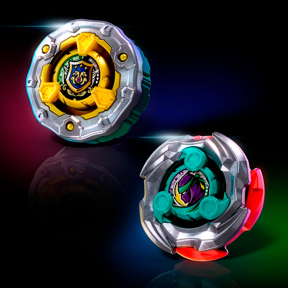 Cutter Shinobi LF Beyblade X top mid-battle mode switch.