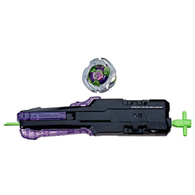 Beyblade X Victory Grip starter assembly showing quick setup for battles