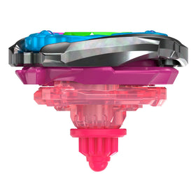Beyblade X X-Celerator rail accelerates tops for faster, exciting bursts.