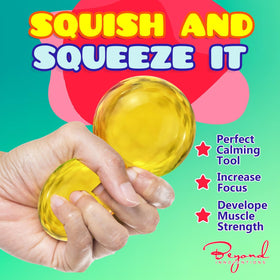 Beyond Innoventions anxiety relief stress ball promotes calm during demanding days.