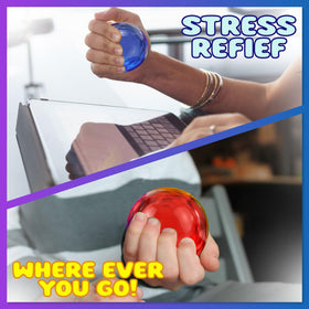 Beyond Innoventions colorful bulk stress balls provide versatile relaxation and desk décor.