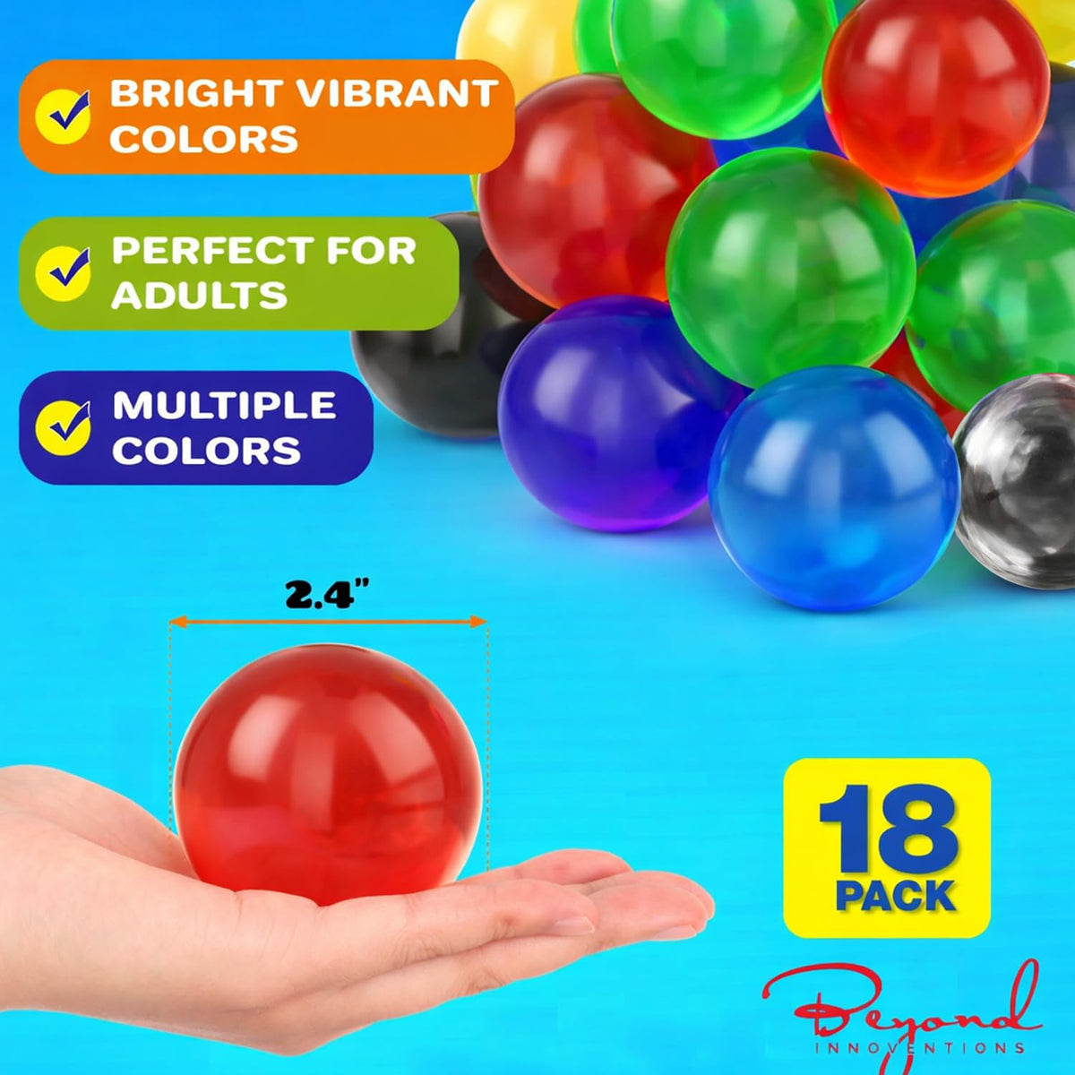 Beyond Innoventions fidget toy for office use offering quiet, pocket-friendly stress relief.