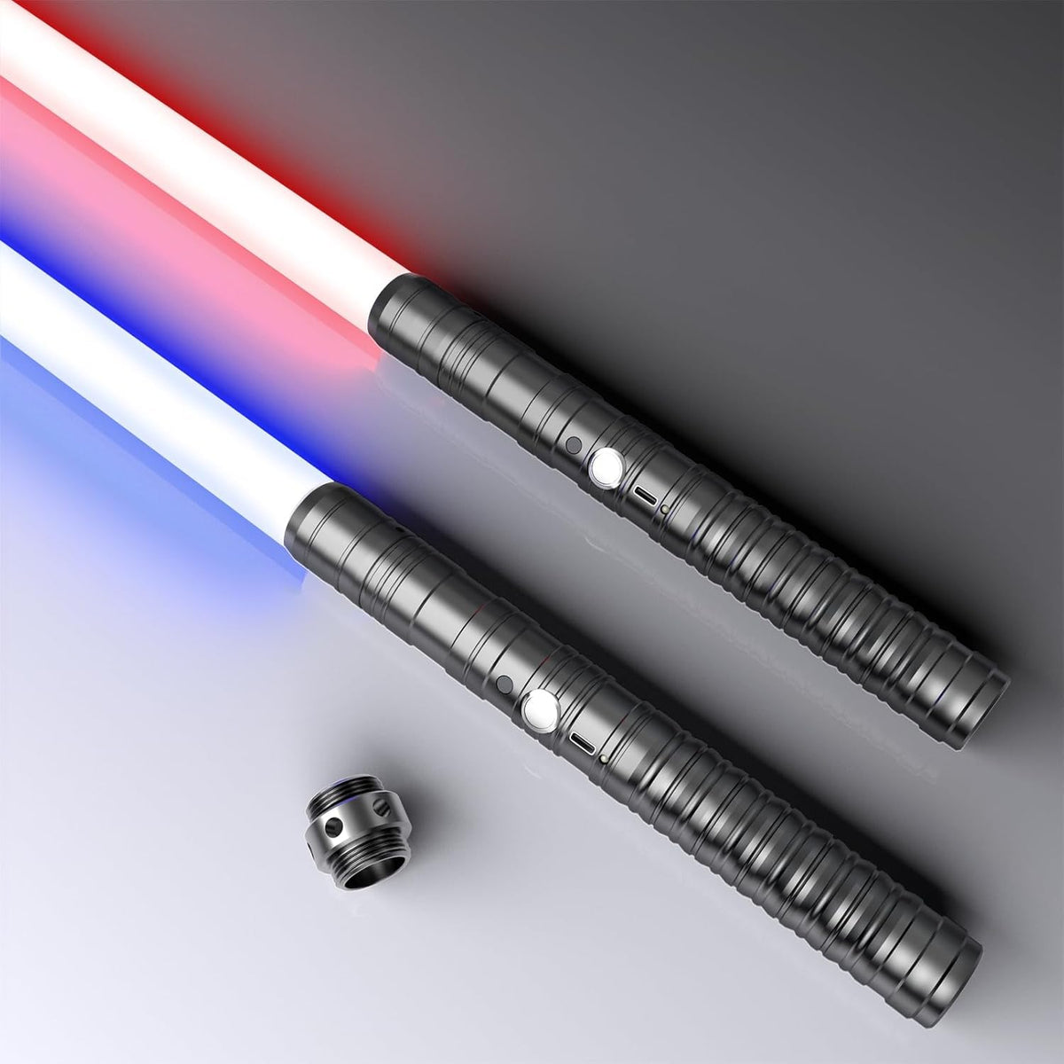 Beyondtrade lightsaber RGB LED on a sleek hilt for immersive duels