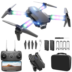 Bezgar drone 1080p camera tilt captures wider vistas for immersive shots.
