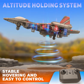 BEZGAR Drones for Kids LED navigation lights boost visibility during dusk flights.
