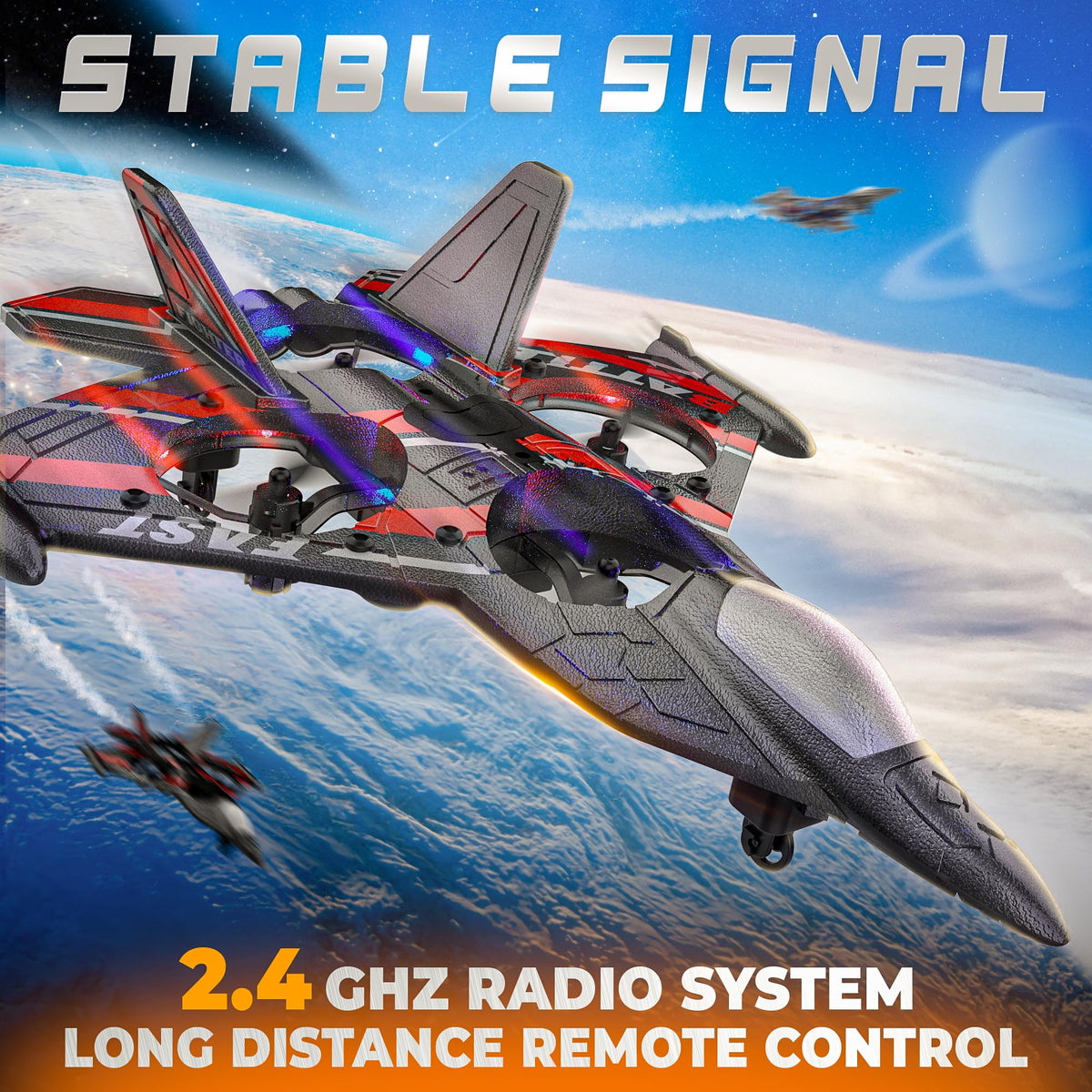 BEZGAR Drones for Kids remote controller and drone show intuitive controls for beginners.