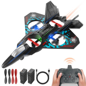 BEZGAR Drones for Kids performing a 360° flip in flight for dynamic play