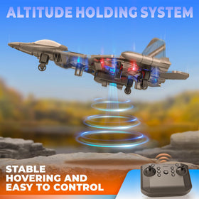 BEZGAR Drones for Kids dual battery extends flight time for more play.