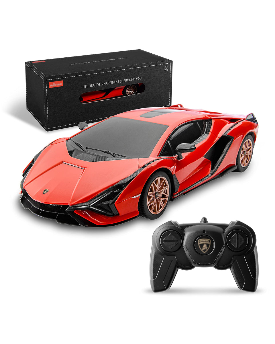 BEZGAR Lambo Sián FKP 37 1/24 front view showcases authentic styling for indoor play.