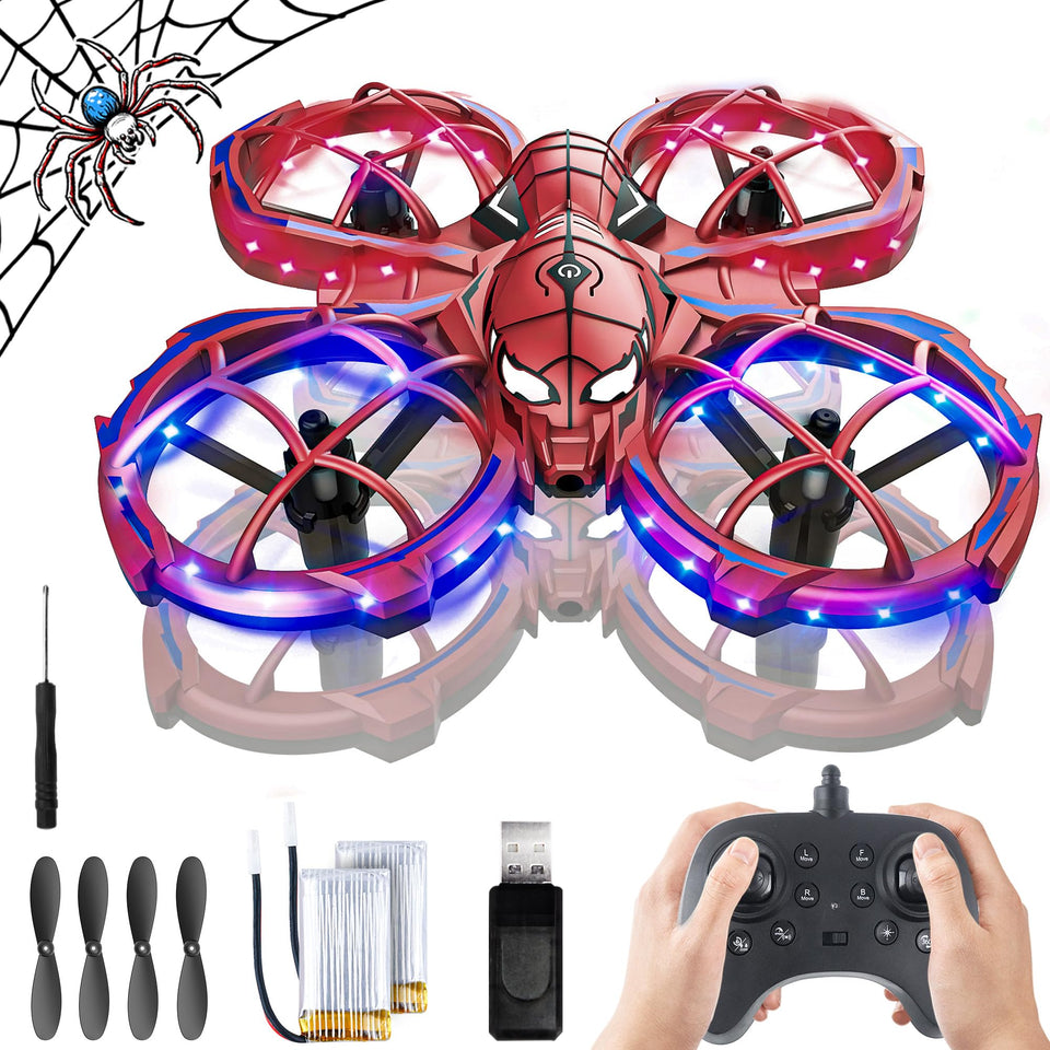 BEZGAR Mini Drone ready for quick push-button launch for easy starts.