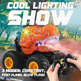 BEZGAR Monster Truck 2.4GHz multiplayer enables interference-free battles