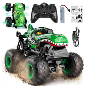 BEZGAR Monster Truck in battle mode for backyard group play.
