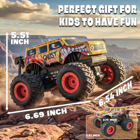 BEZGAR Monster Truck toy durable build designed for rough-and-tumble play.