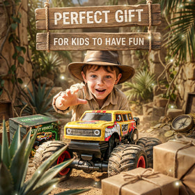 BEZGAR Monster Truck toy kid-friendly design with simple controls for daily use.