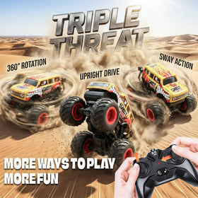 BEZGAR Monster Truck toy with lights and music to boost playtime excitement.