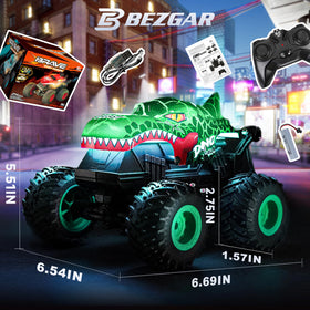 BEZGAR Monster Truck at the park for active outdoor fun.