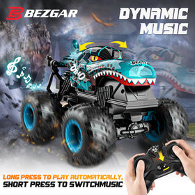 BEZGAR Monster Truck cheerful sounds during drives.