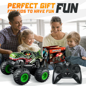 BEZGAR RC truck offers long playtime for continuous action.